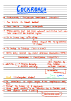 Cockroach ( pyqs marked).pdf